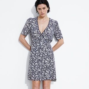 And Other Stories Floral Wrap Dress